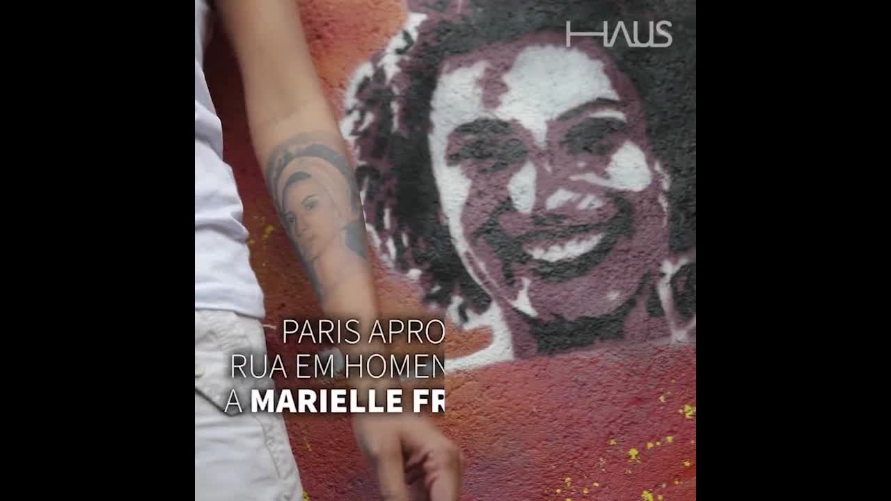 Paris aprova pedido de rua com nome de Marielle Franco