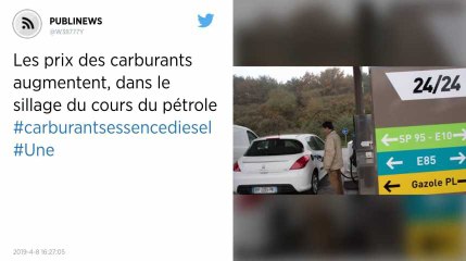 Les prix des carburants augmentent, dans le sillage du cours du pétrole