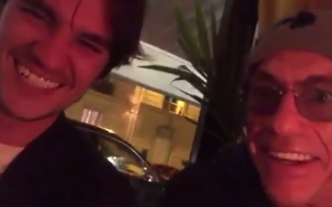 Jean-Claude Van Damme est "aware" avec Alain-Fabien Delon - 2019