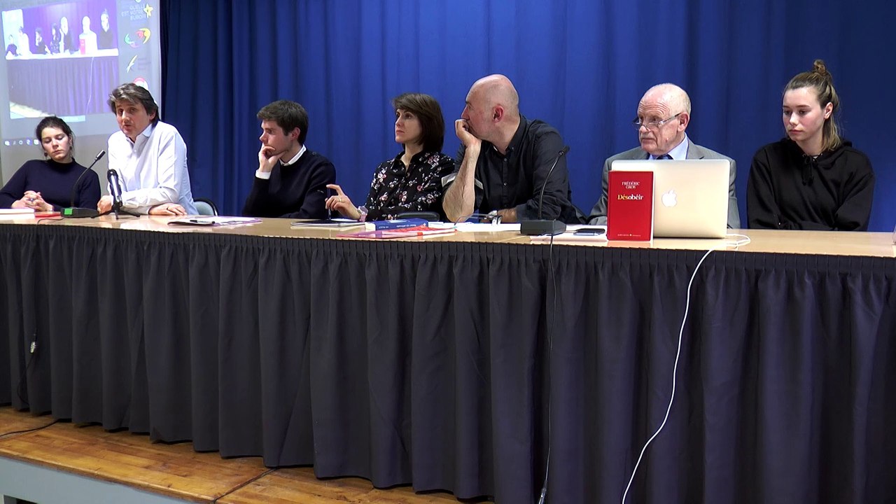 III. Prix lycéen du livre de philosophie 2019 - Désobéir, Frédéric GROS