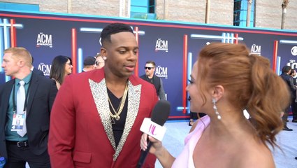 Jimmie Allen  ACMS Carpet Interview 2019