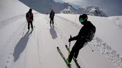Freeride in Arolla, CH