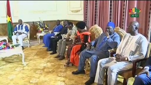 RTB - Le chef du gouvernement reçoit une délégation de la chambre de commerce et d’industrie du Burkina Faso
