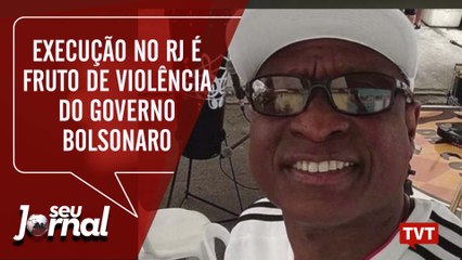 Feijóo: execução no Rio é fruto de violência do governo Bolsonaro