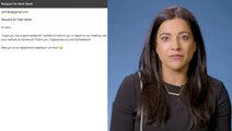 Reshma Saujani wants you to send an email with typos and promises nobody will care.