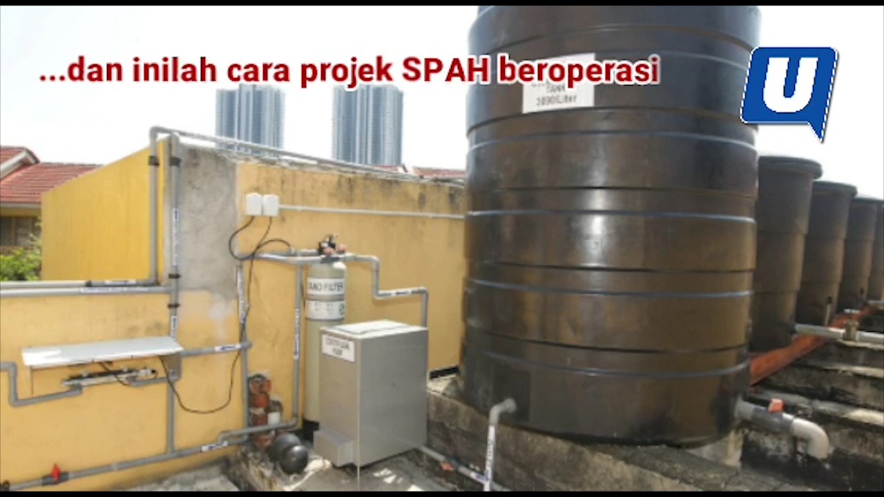Tuai semula air hujan...