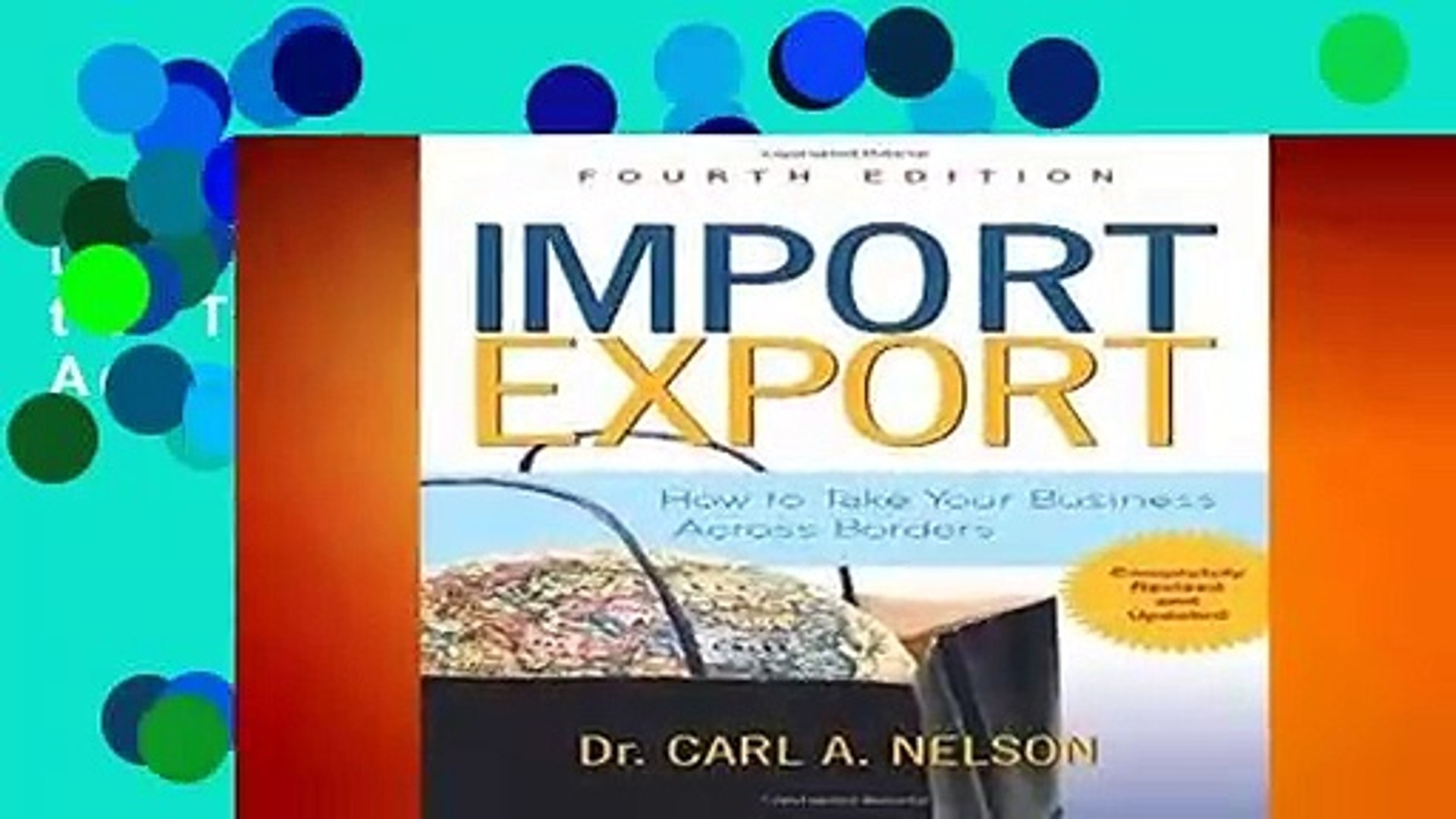 Import/Export: How to Take Your Business Across Borders - video Dailymotion