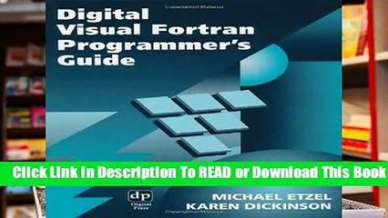 Full E-book Digital Visual Fortran Programmer s Guide (HP Technologies)  For Trial