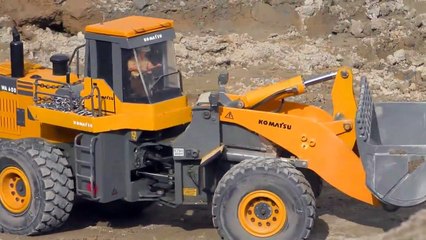 RC العجلات الساخنة! حار جدا اليوم في موقع البناء! الانفجار الكبير في اتفاقية روتردام المتعلقة بالألغام