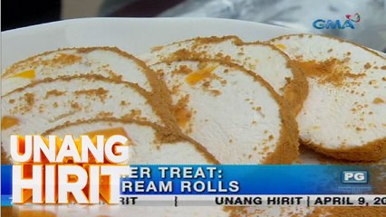 Unang Hirit: Paggawa ng ice cream rolls, alamin!