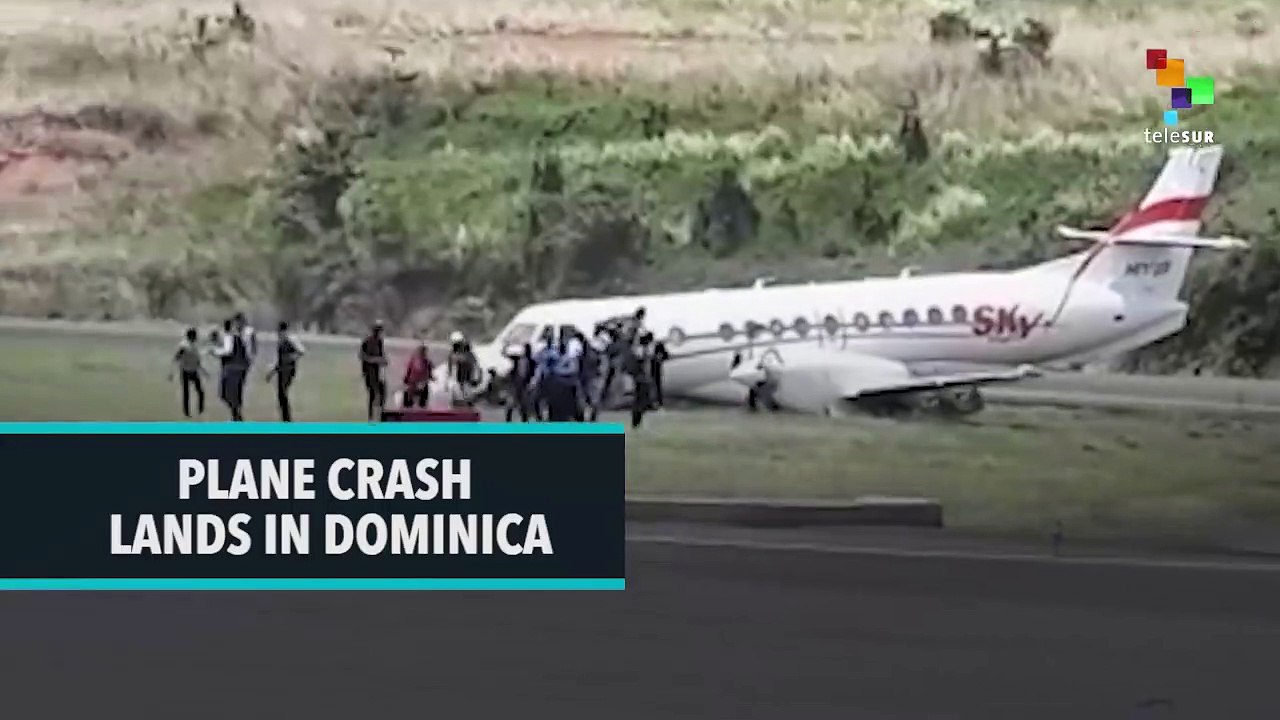 PLANE CRASH LANDS IN DOMINICA