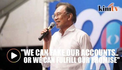 Harapan chose duty over lying, says Anwar on TH payout