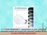 Hyperikon A19 Dimmable LED Light Bulb 9W 60W Equivalent ENERGY STAR Qualified 2700K