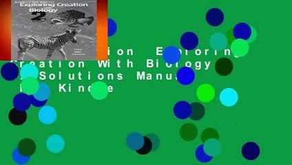 Full version  Exploring Creation With Biology 1: Solutions Manual  For Kindle