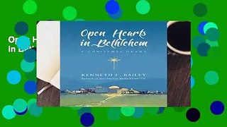 Open Hearts in Bethlehem (Open Hearts in Bethlehem Set)