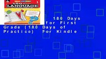 Full E-book  180 Days of Language for First Grade (180 Days of Practice)  For Kindle