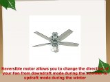 Hunter Fan Company 54188 Ceiling Fan Large Brushed Nickel