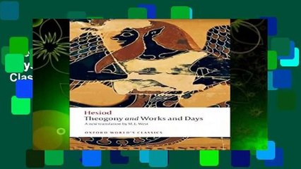 Theogony and Works and Days (Oxford World s Classics)