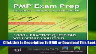Full E-book PMP Exam Prep Questions, Answers, Explanations: 1000+ PMP Practice Questions with