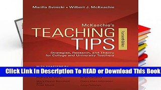 Full E-book McKeachie s Teaching Tips  For Kindle