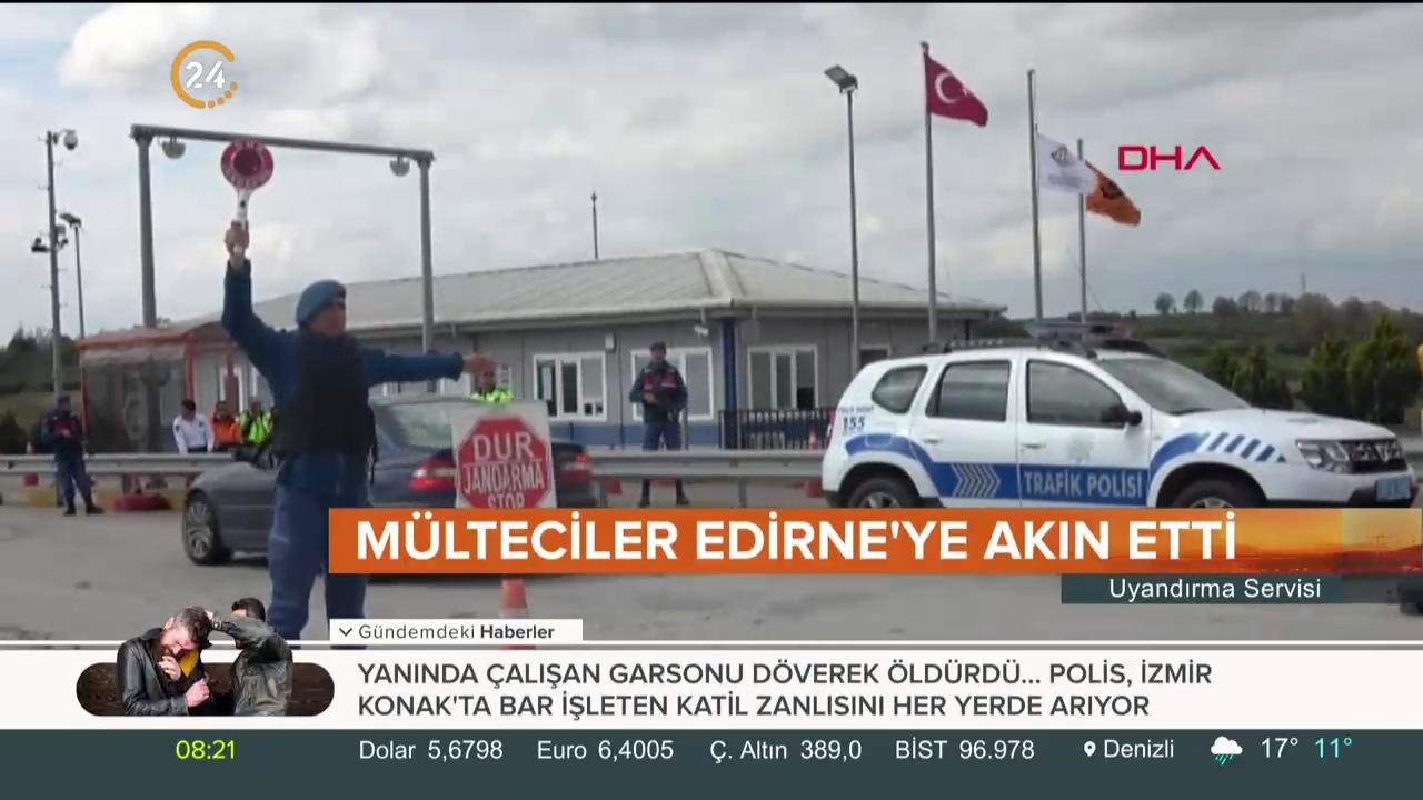 Mülteciler Edirne'ye akın etti