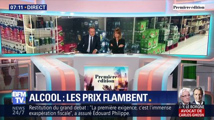 Alcool : les prix flambent