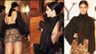 Ananya Pandey LOOKS GORGEOUS In Black Dress at Sabyasachi Celebrating 20 Years With Fashion Show