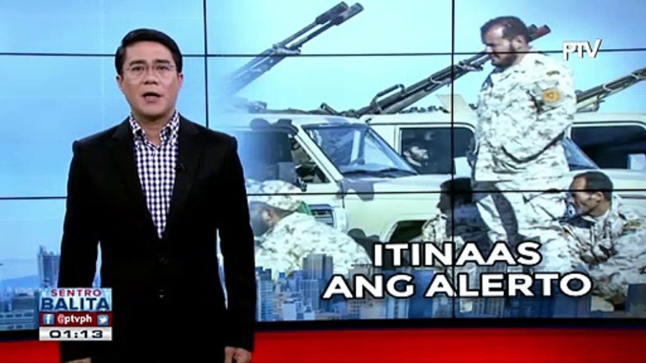 Alert level 3, itinaas na sa Tripoli; Voluntary repatriation, ipinatupad