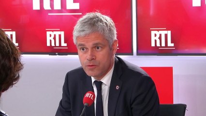 "La sortie du grand débat n'était pas à la hauteur", dit Laurent Wauquiez sur RTL