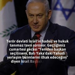 Batı Yaka’yı Trump’la ilhak edecek