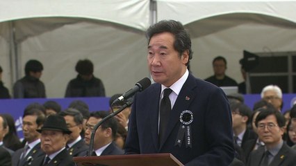 [현장영상] 국외 안장 독립유공자 유해 봉영식 봉영사 / YTN