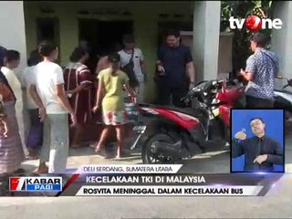 Suasana Haru Keluarga Korban Kecelakaan Bus di Sepang
