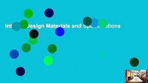 Interior Design Materials and Specifications