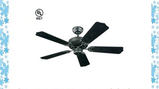 Monte Carlo 5WF42BK Weatherford II Matte Black 42 Outdoor Ceiling Fan