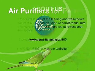 Air Purifiers for Parrots - All Parrot Products