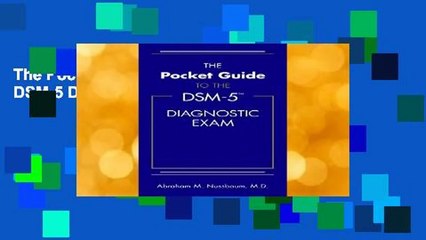 The Pocket Guide to the DSM-5 Diagnostic Exam