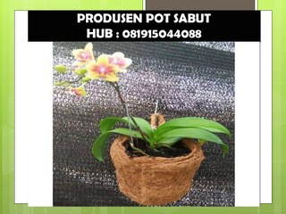 TERLARIS 0819-1504-4088, pot sabut kelapa JAKARTA, pot dari sabut kelapa