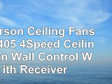 Emerson Ceiling Fans SW405 4Speed Ceiling Fan Wall Control With Receiver