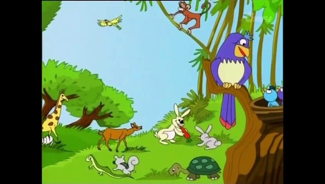 The Clever Rabbit _ Panchatantra Tales _ English Animated Stories For Kids