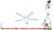 Emerson Ceiling Fans CF652WW Summer Night 52Inch Indoor Outdoor Ceiling Fan Damp Rated