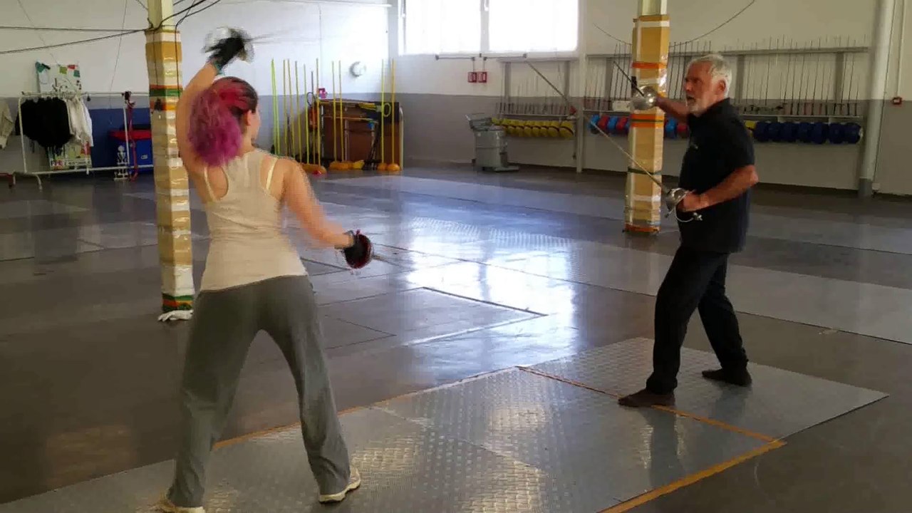 Stage d'escrime artistique. L'escrime à 2 armes. Frédéric Trin