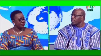 RTB/Le Ministre de l’Eau et de l’Assainissement Niouga Ambroise Ouedraogo sur le plateau de la RTB