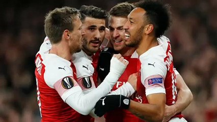 El Arsenal y el Valencia apuntan hacia las semifinales de la Liga Europa