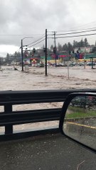 Flooded Streets of Downtown Pullman