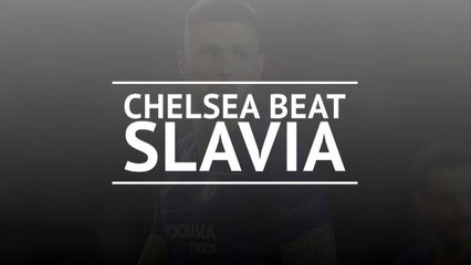 Chelsea beat Slavia