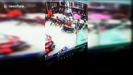 Six-year-old girl miraculously survives after falling 26 storeys in Chongqing