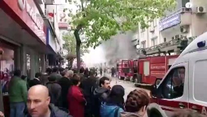 Mobilya mağazasında yangın - EDİRNE