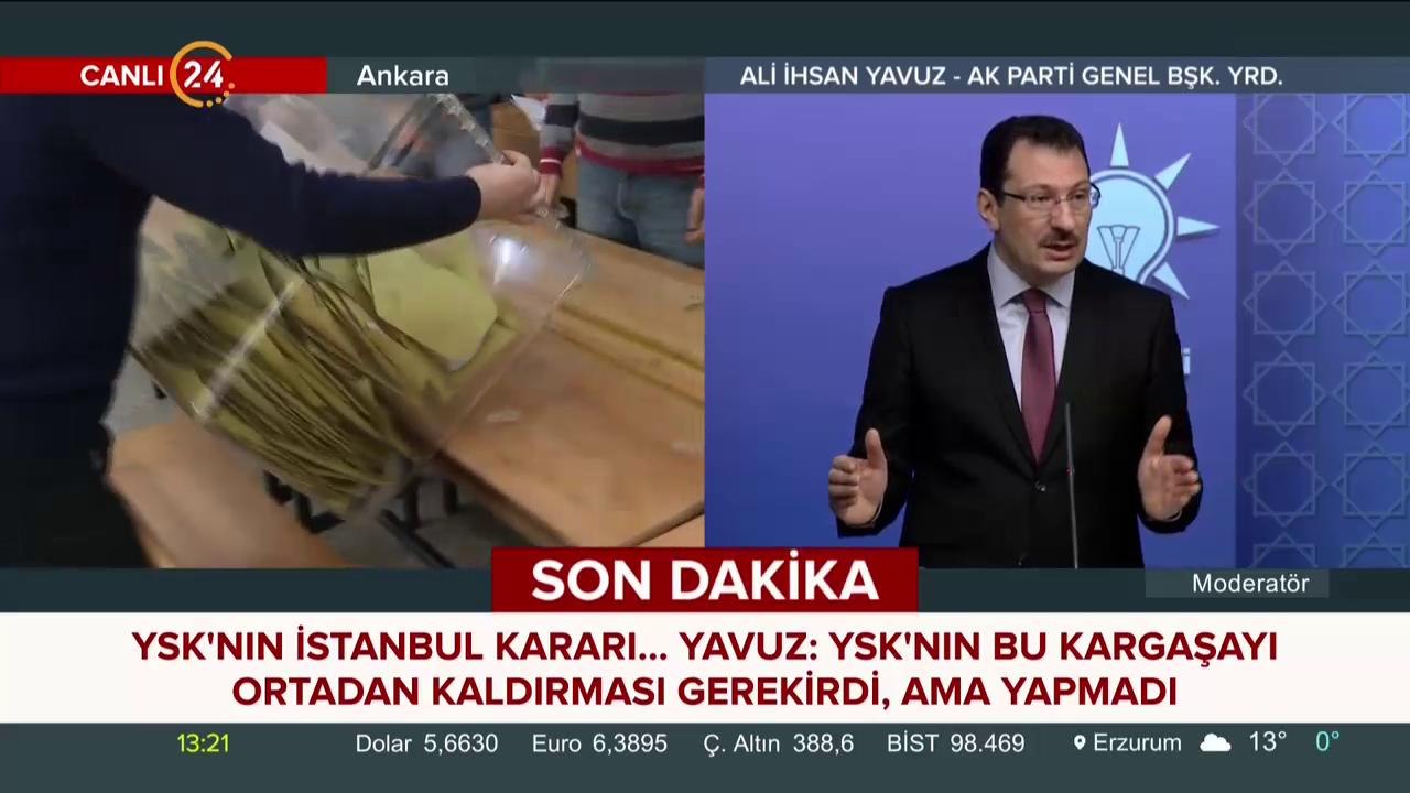 AK Parti Genel Başkan Yardımcısı Ali İhsan Yavuz konuşuyor