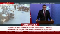 AK Parti Genel Başkan Yardımcısı Ali İhsan Yavuz konuşuyor