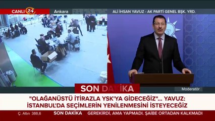 Sayım döküm cetvelinde AK Parti oyu önce CHP'ye yazılmıştır